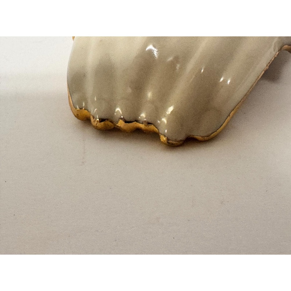 Vintage Weeping 22K Gold Hand Trinket Dish Catchall Mid Century Decor - Picture 8 of 8